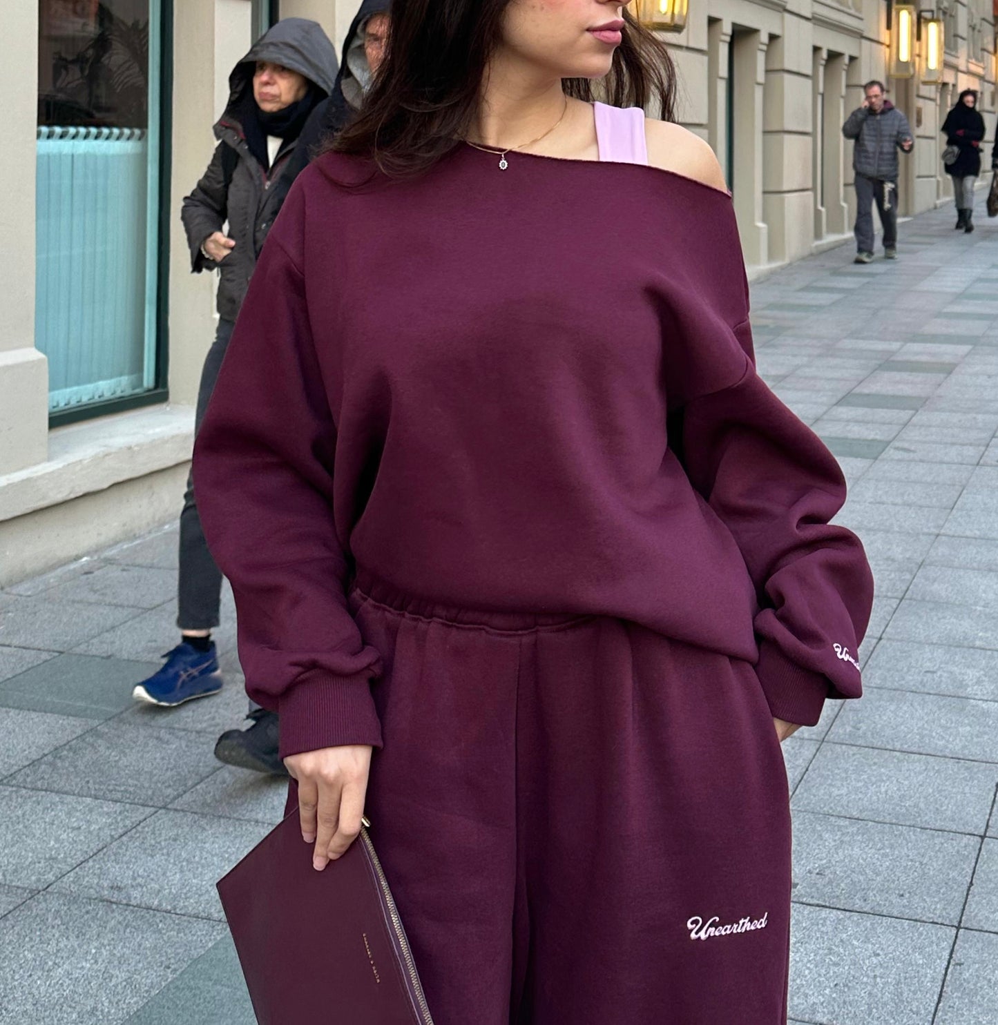 Drop Shoulder Sweater