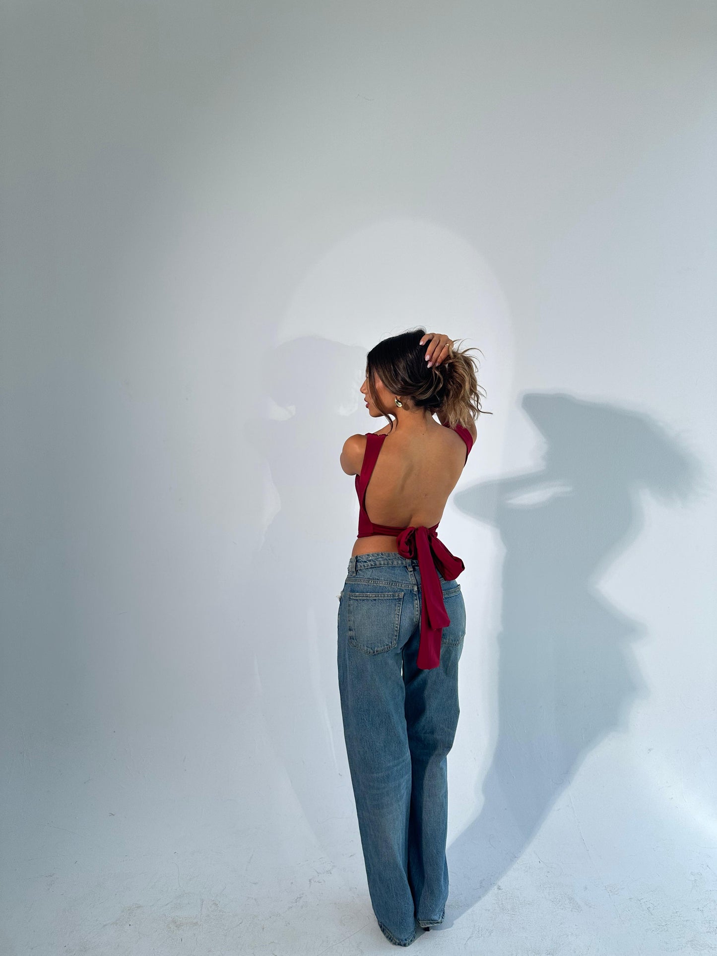 backless bow top🎀