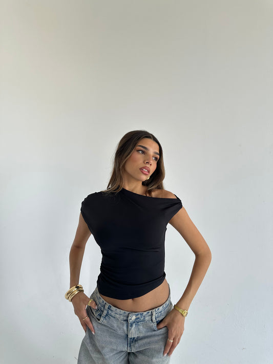 drop shoulder top