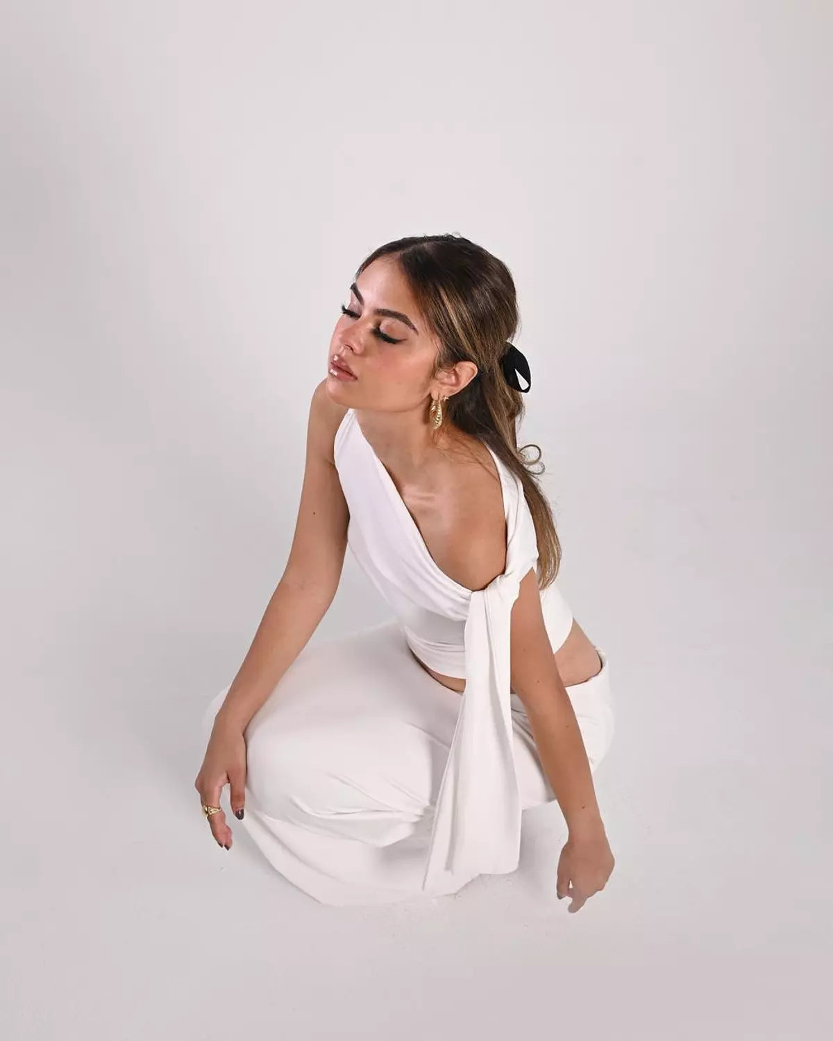 Contouring Maxi Skirt